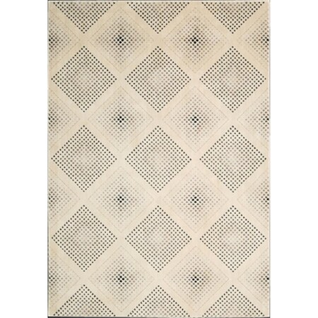 Nourison Utopia Area Rug Collection Champagne 2 Ft 6 In. X 4 Ft 2 In. Rectangle 99446083135